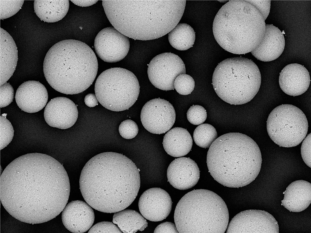 Preparation method of spherical yttrium oxide powder for high apparent density thermal spraying