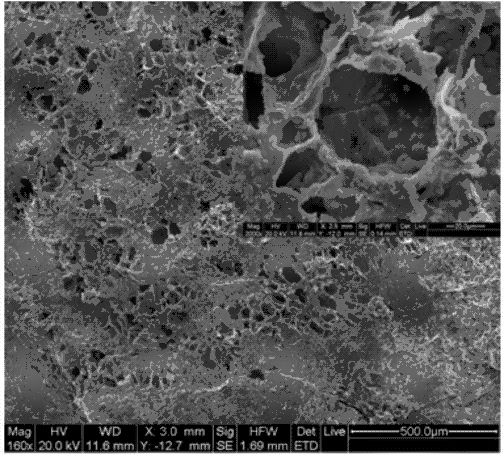 Injectable hollow hydroxyapatite microsphere/chitosan composite drug carrier material and preparation method thereof