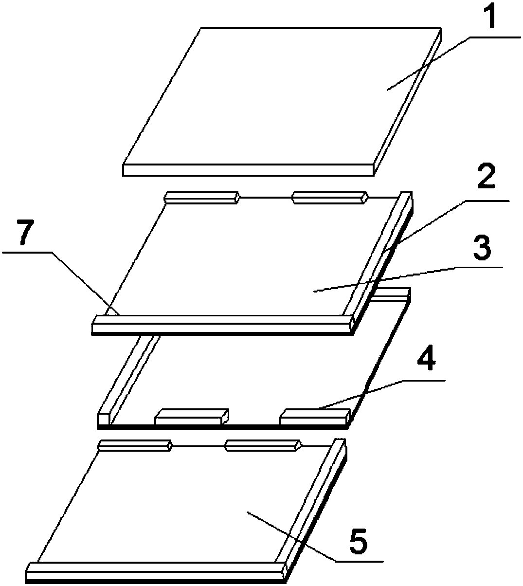 Heat exchange core for ventilation