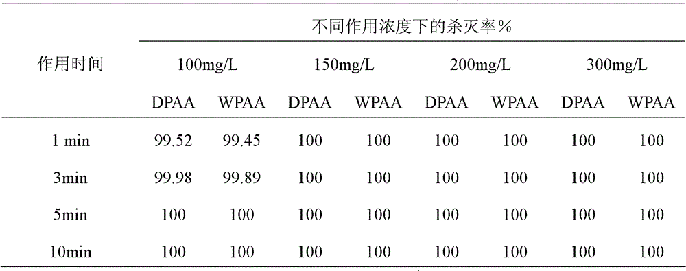 Stable peroxyacetic acid disinfectant