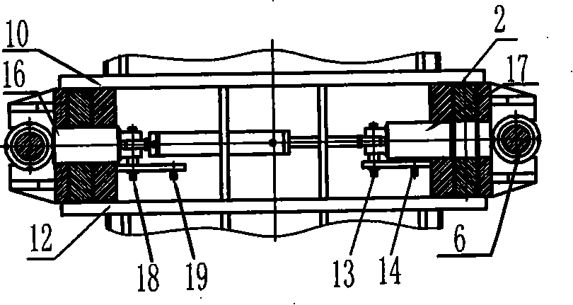 Vertical type blotter press