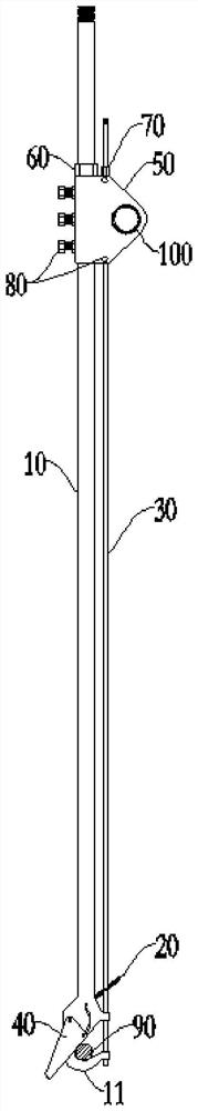 Reinforcement cage mounting device and using method thereof