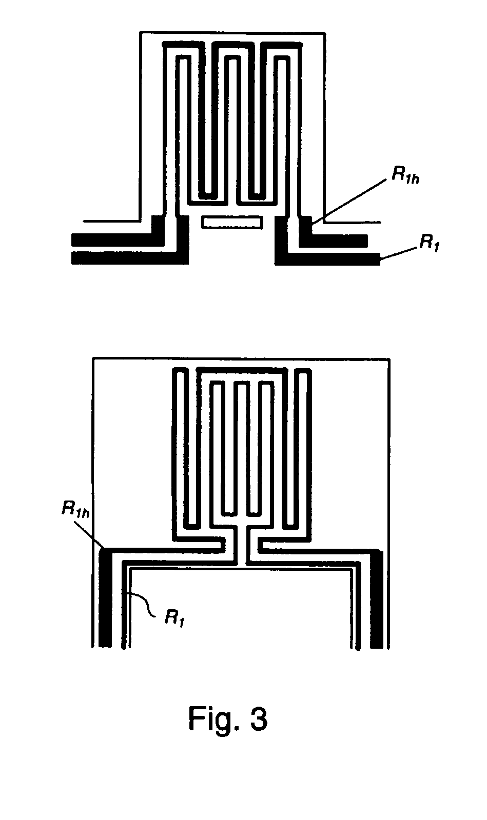 Trimmable resistors having improved noise performance