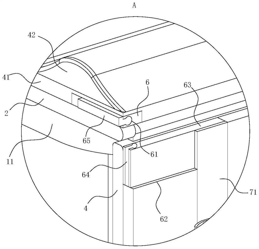 Adjustable auxiliary device for ultrasonic diagnosis in obstetrics and gynecology department