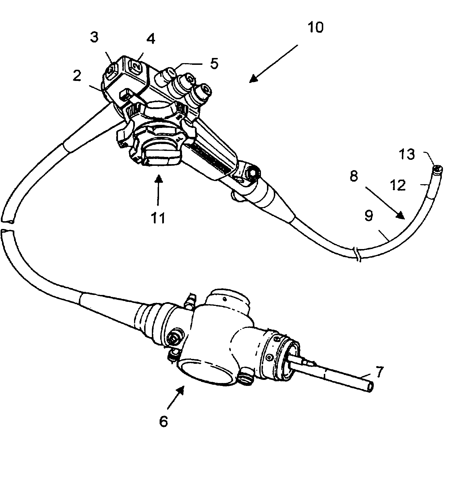 Stapler for endoscopes