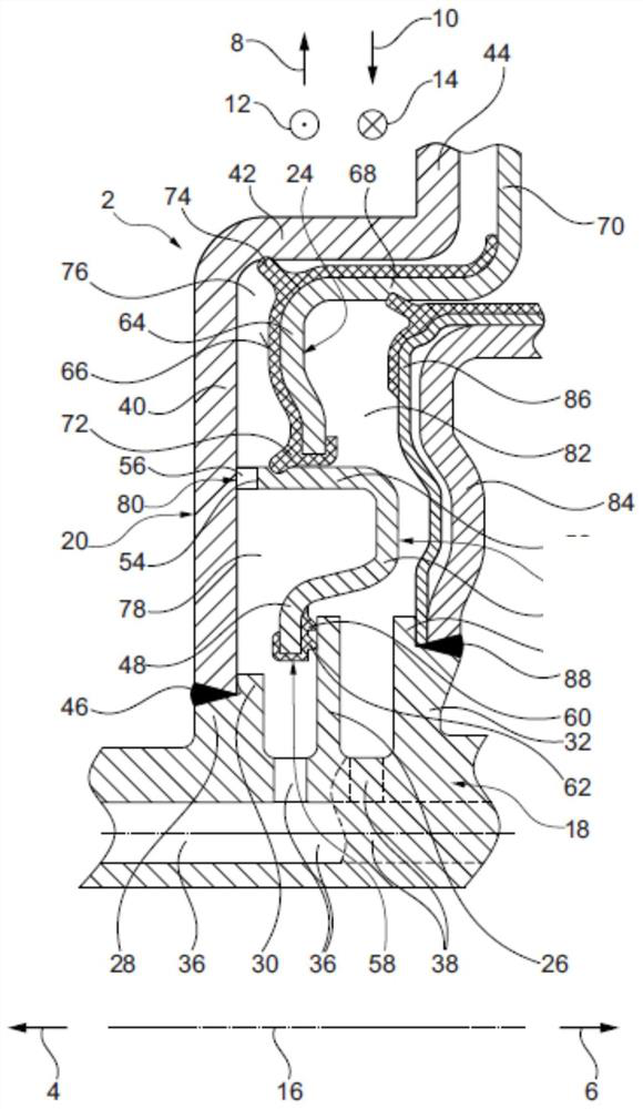 Actuating device for clutch device, clutch device having such actuating device, and method for producing such actuating device