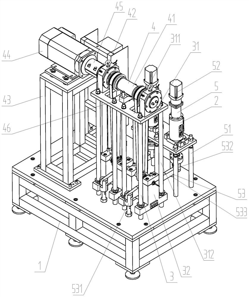 Elevator steel belt wheel bearing test system