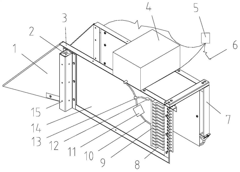 A crop topping cutting mechanism, topping mechanism and topping vehicle