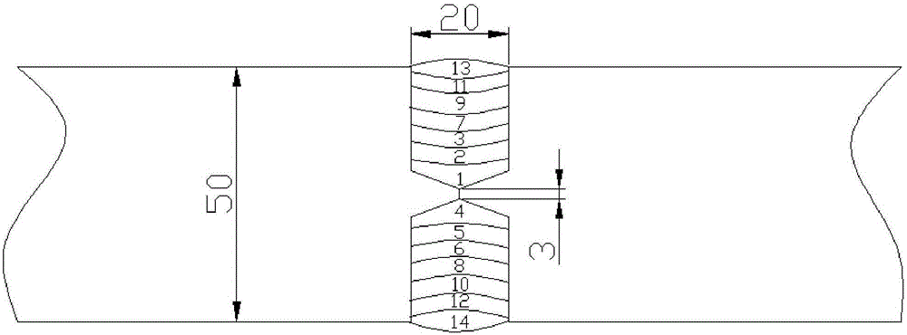 Narrow Gap Metal Active Gas Shielded Arc Welding Process