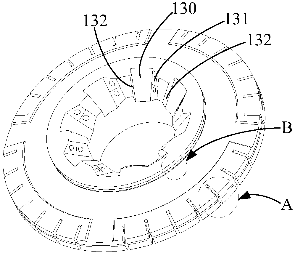 Burner cap, burner and burning cooking tool