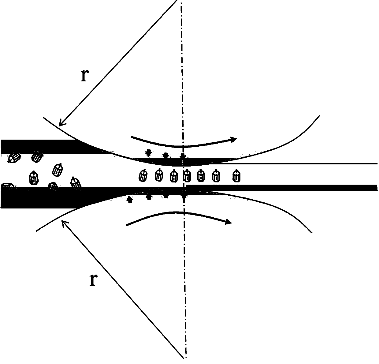 Method for continuous production of magnesium alloy strip basal plane texture through corrugated pre-rolling weakening