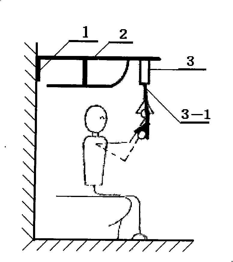 Safe type constipation releasing-aid device