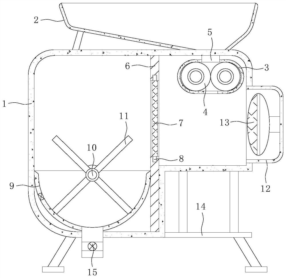 Batching method and batching device for preparing compound feed