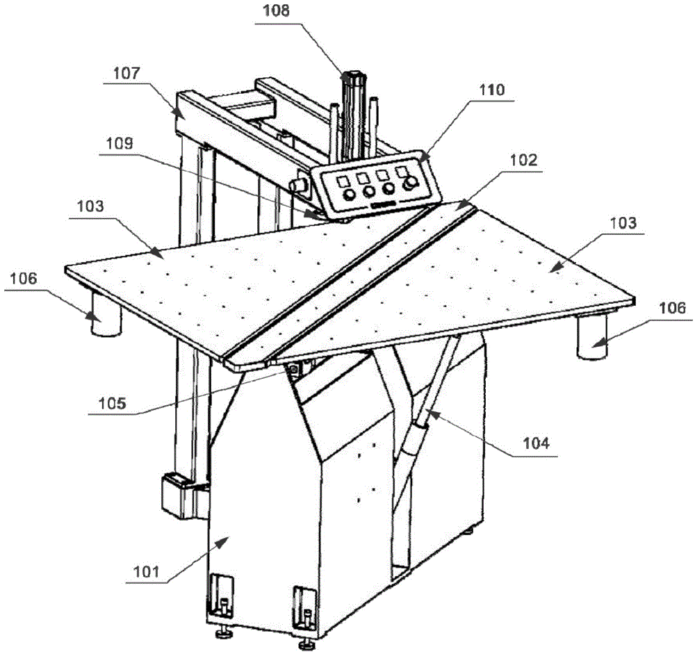 Mill edge loosening machine