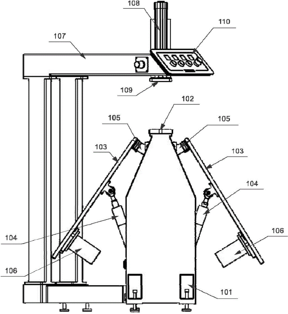 Mill edge loosening machine