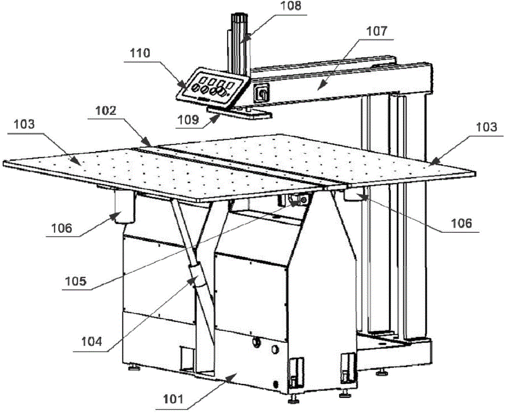 Mill edge loosening machine