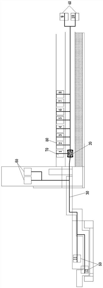 An electrode automatic transportation system