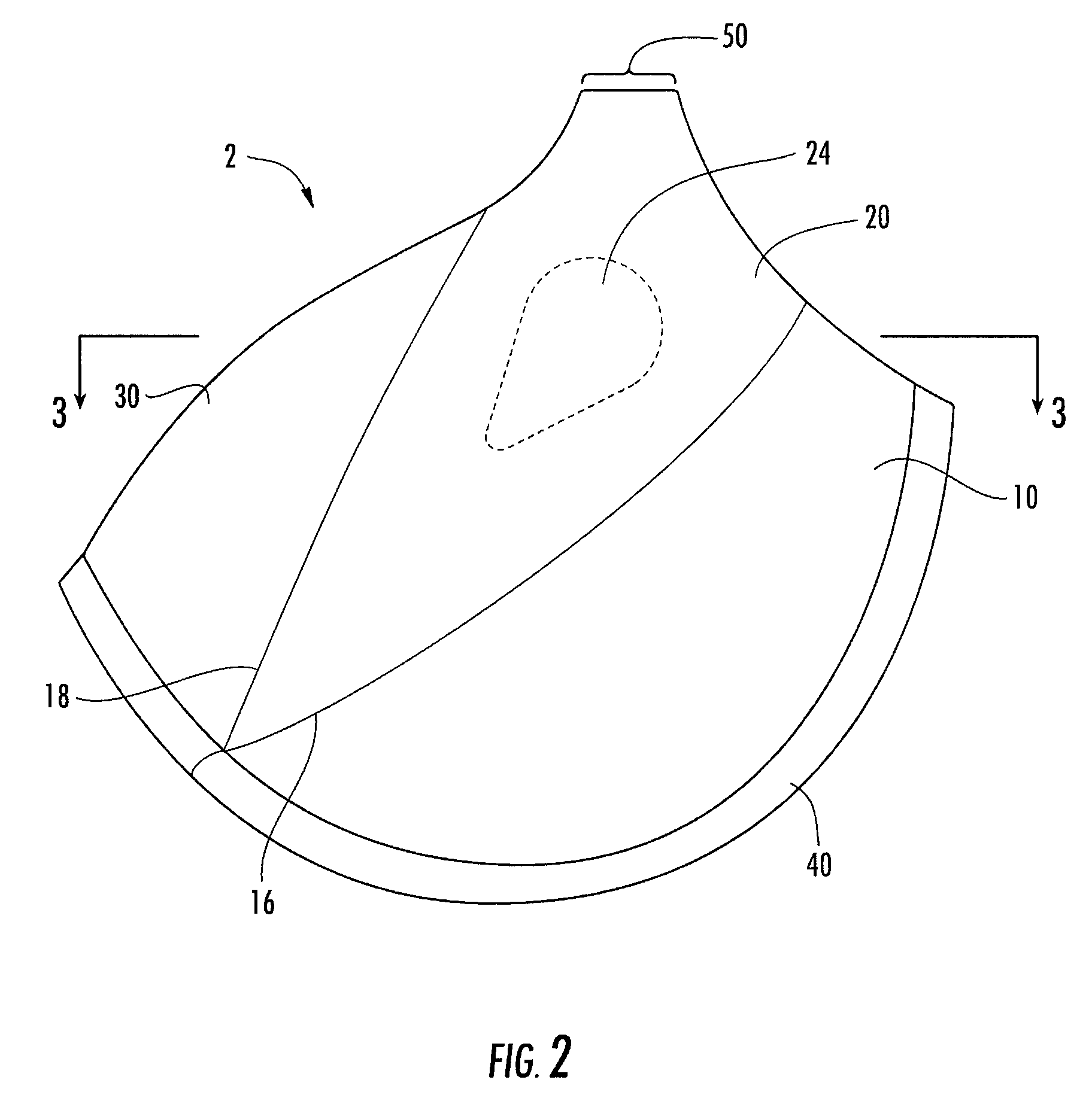 Bra Cup for Augmenting Breasts and Brassiere Having the Same