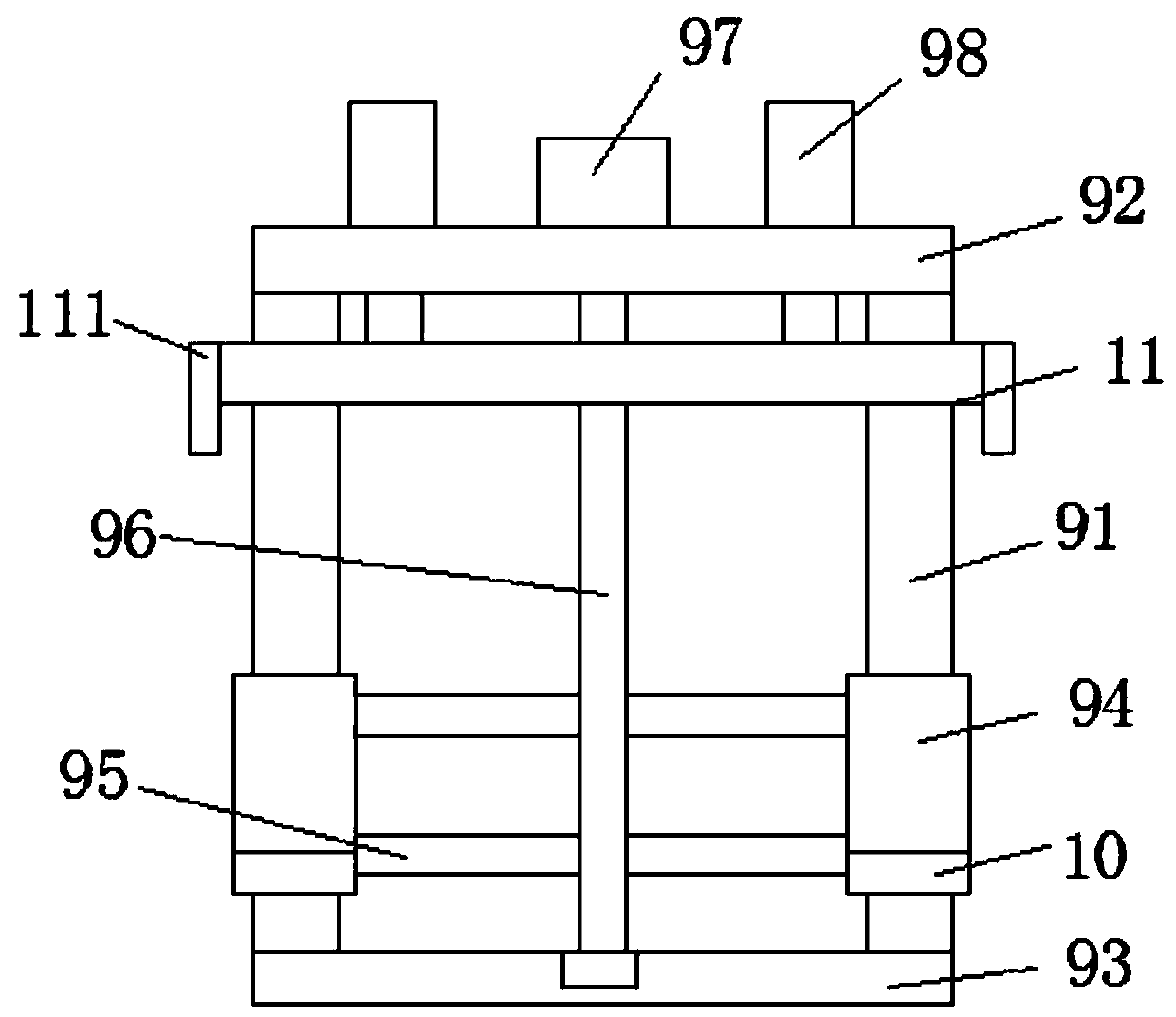 Warehouse intelligent carrying robot