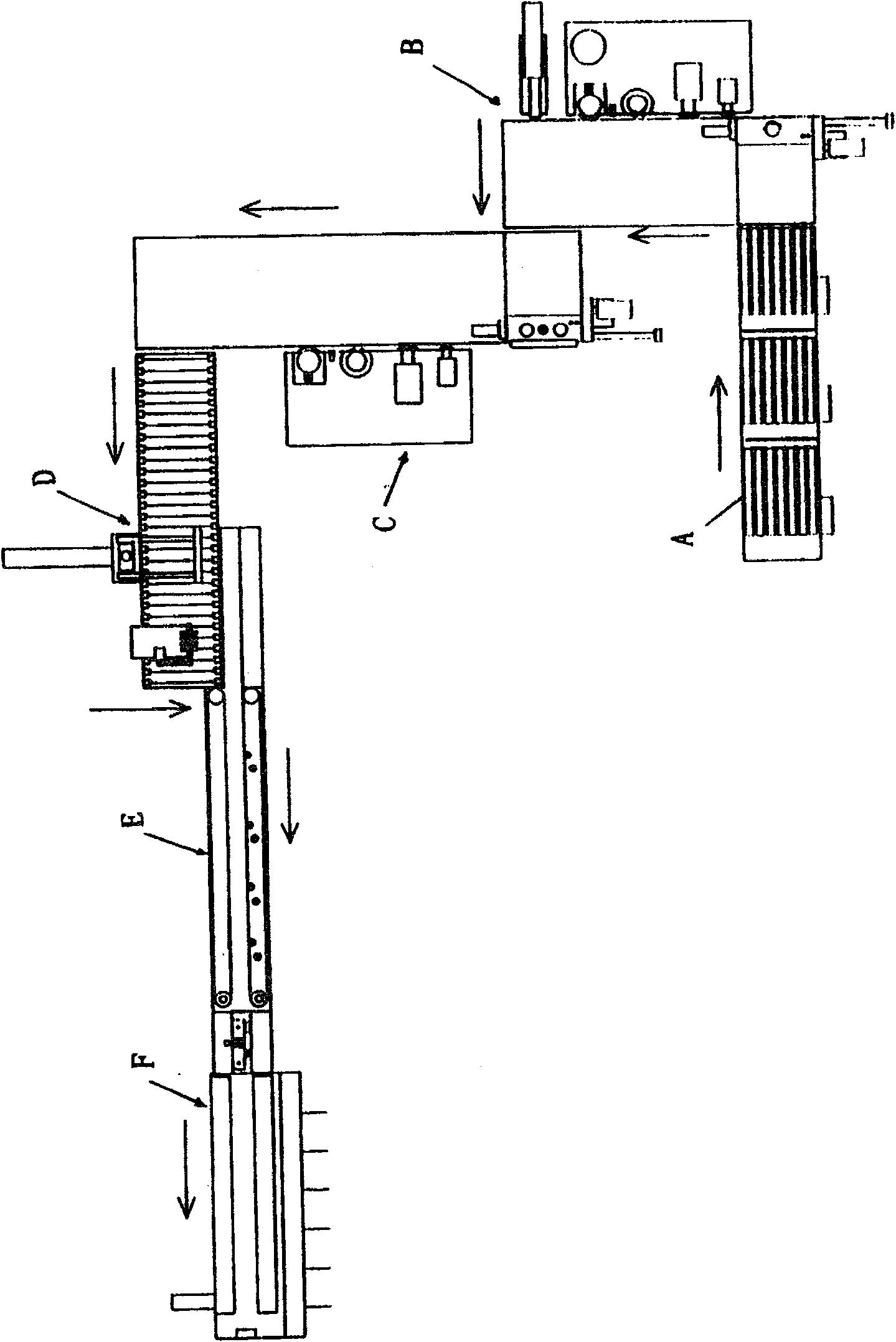 Reinforced transposable transferring device of automatic toothed joggler