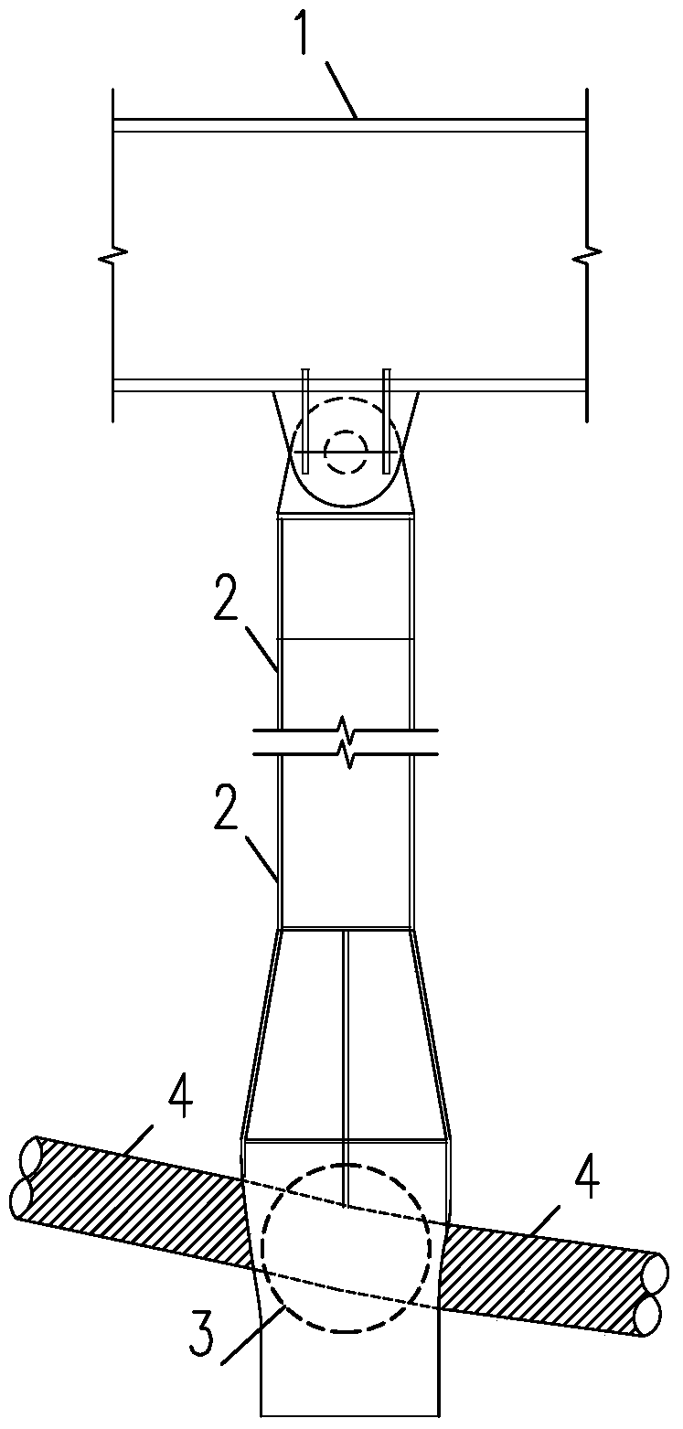 A test method for connection performance between pe cable and cable clip ball