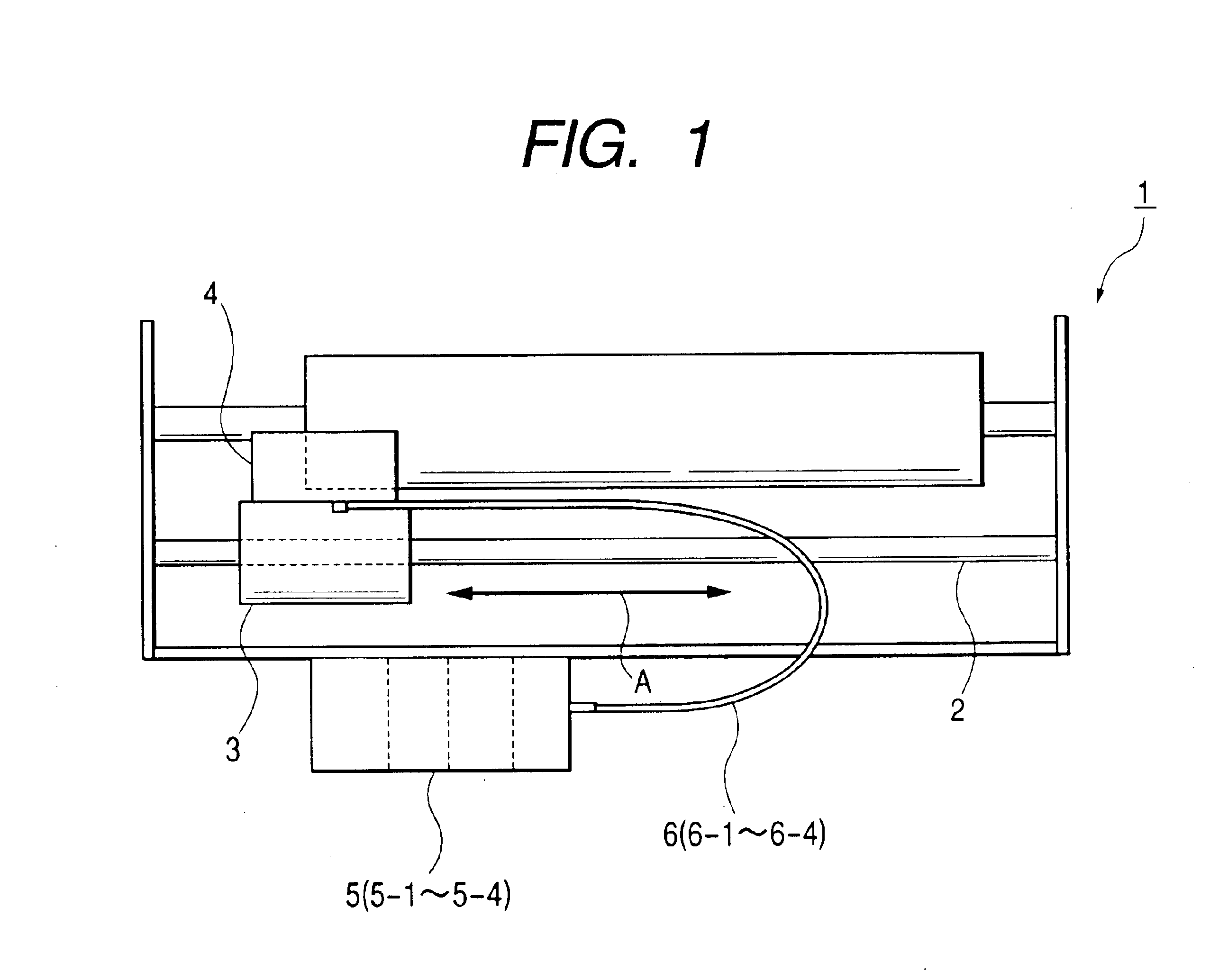 Head unit in ink jet printer