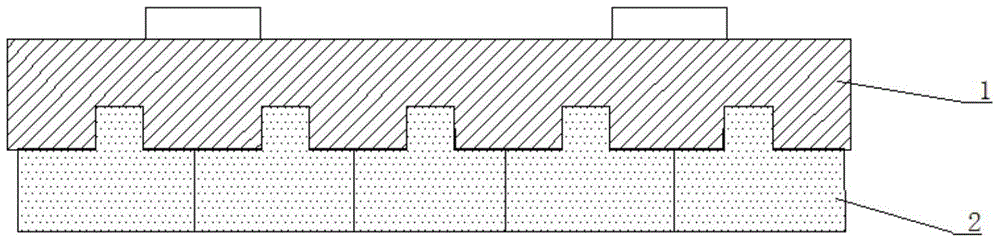 A yaw brake pad made of various materials