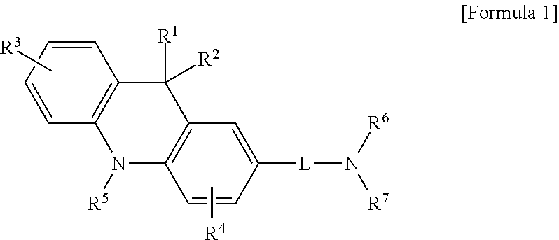 Acridine derivative and organic electroluminescence device including the same