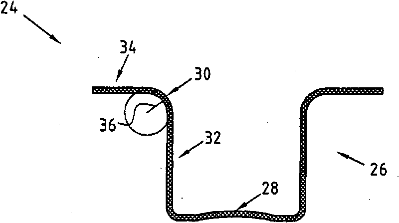 Method and device for producing highly dimensionally accurate flanged half shells