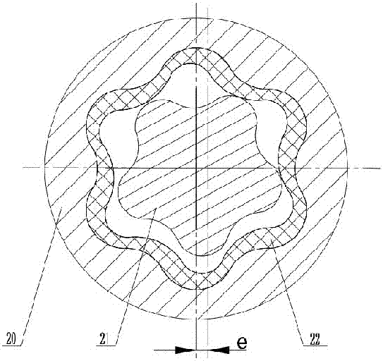 Large-torque equal-wall-thickness screw drilling tool with motors in serial connection