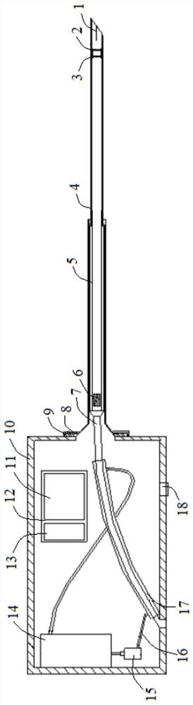 A portable resistance-capacitance method for on-line measurement of dust moisture content and method