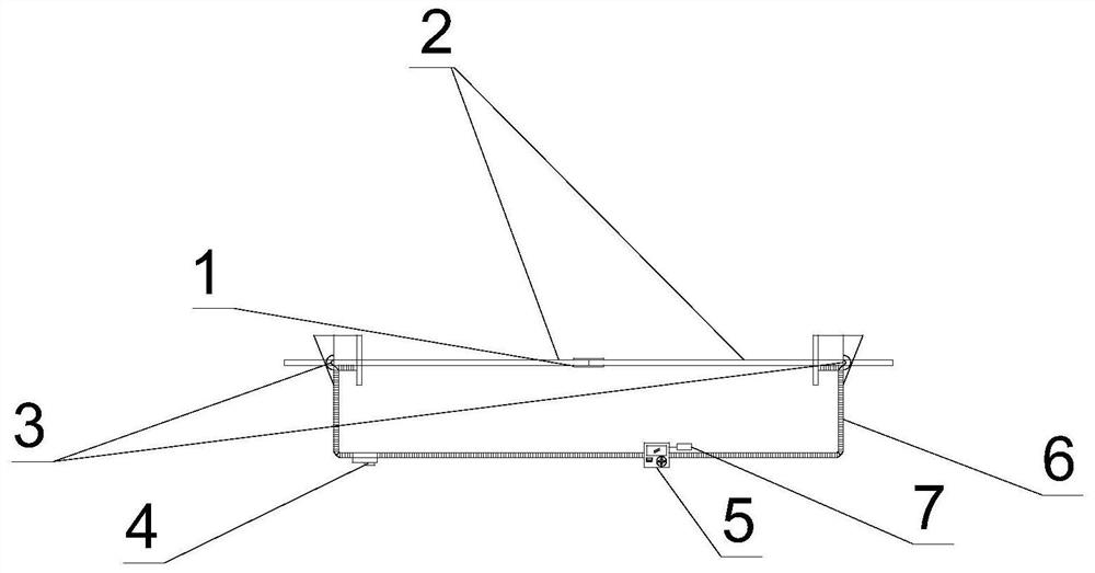 Mechanical connection inner steel bar joint spacing monitoring device and operation method