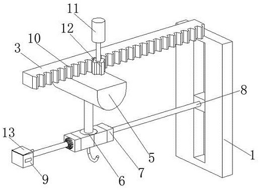 Building construction crane with anti-shaking function