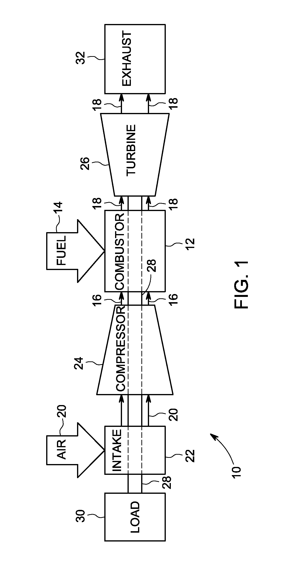 System for injecting fuel in a gas turbine combustor