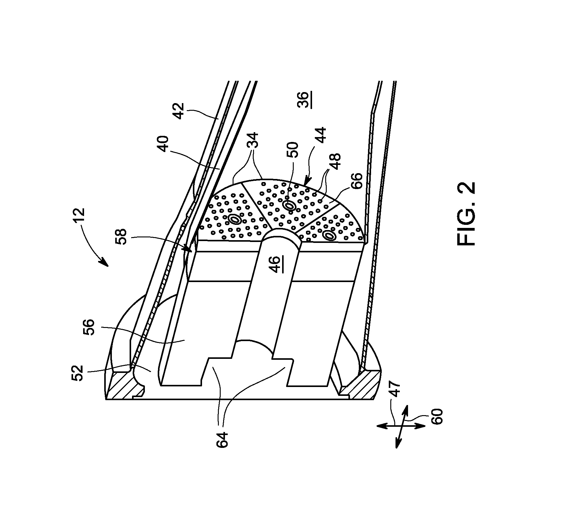 System for injecting fuel in a gas turbine combustor