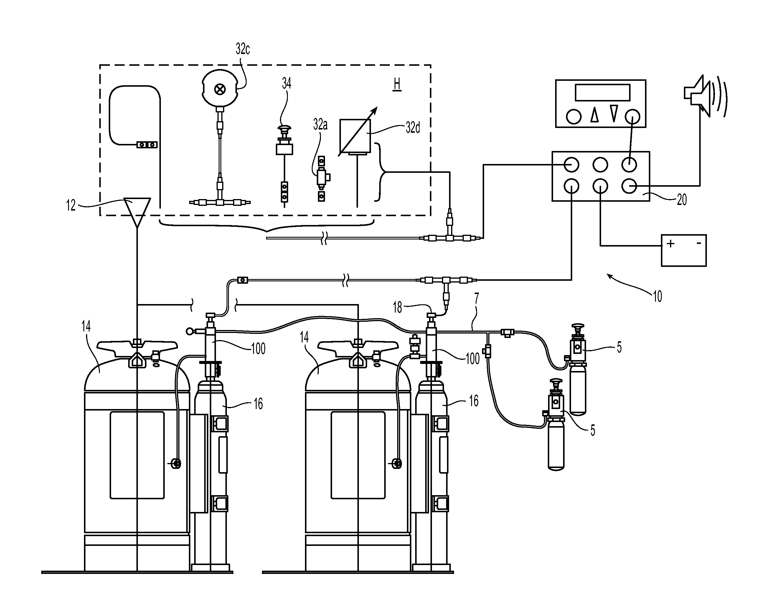 Electric-pneumatic actuator assembly