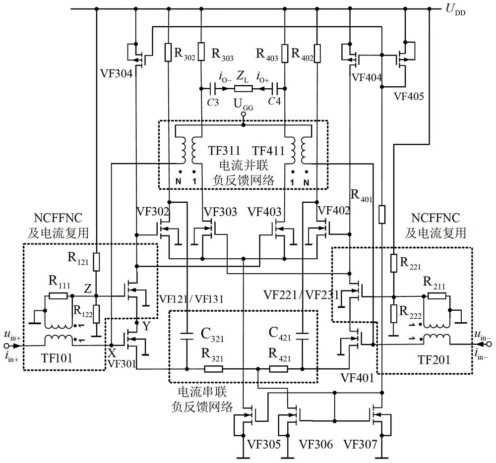 A Fully Differential Power Current Amplifier with Noise Cancellation Circuit