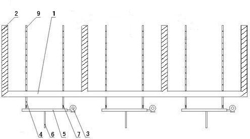 Static aerobic fermentation reactor for domestic garbage