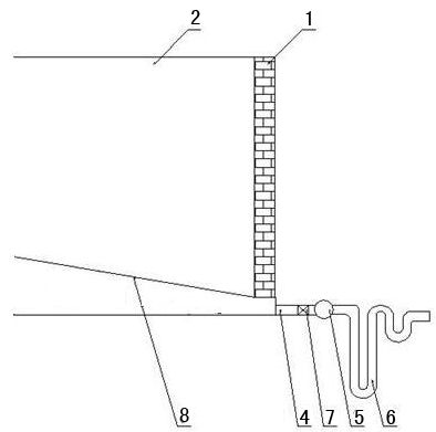 Static aerobic fermentation reactor for domestic garbage