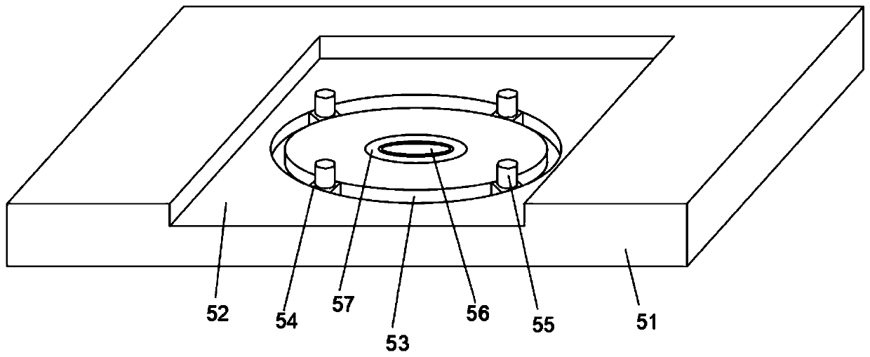 Composition of conveying device for machine tool production