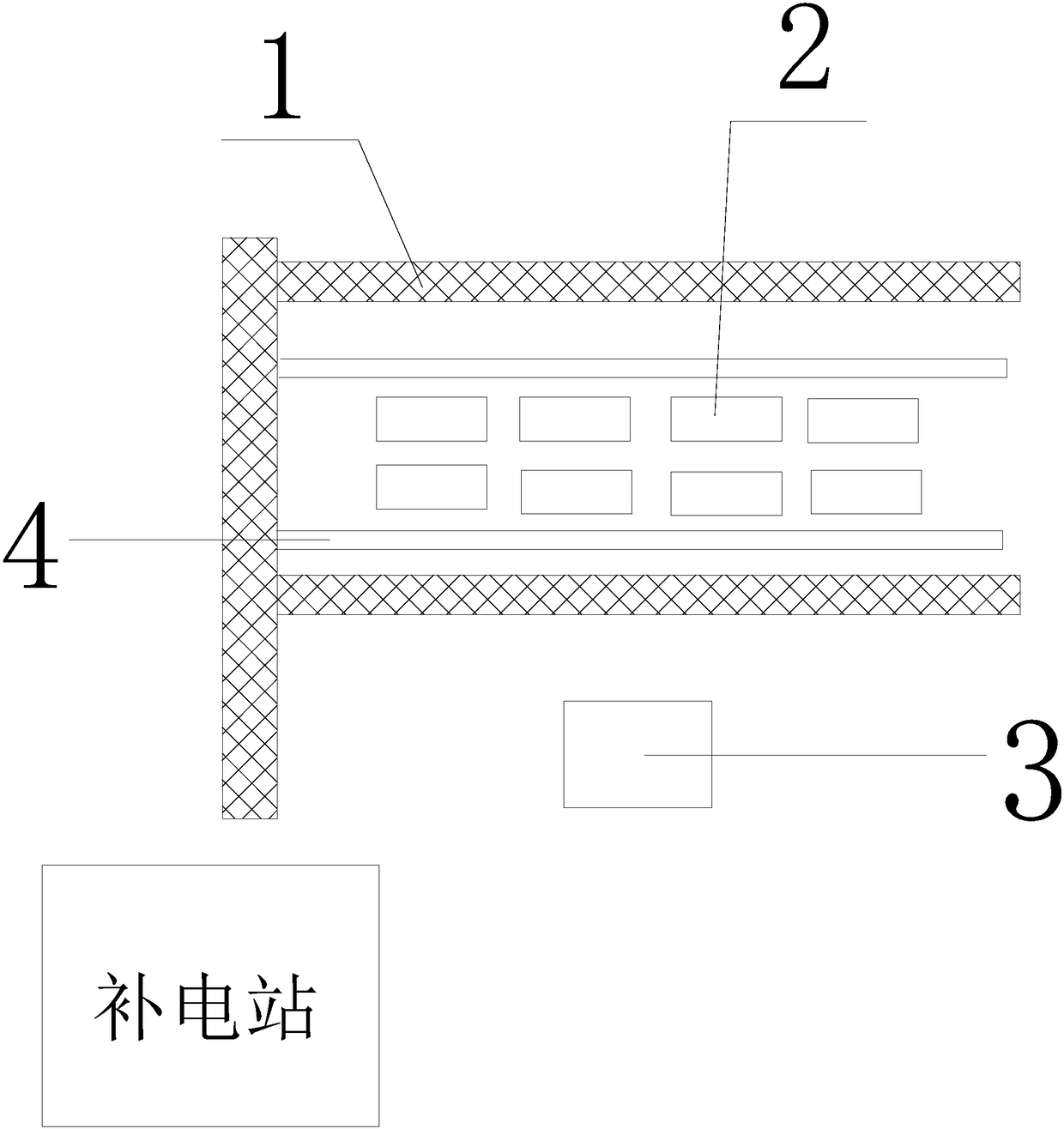 Novel electric vehicle charging service system based on guiding belt and robot