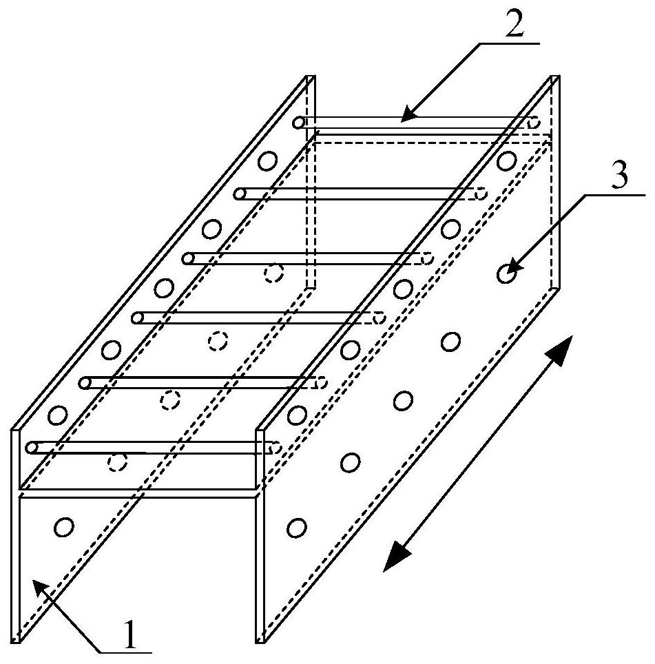 Fabricated steel-ultrahigh toughness concrete combined bridge deck