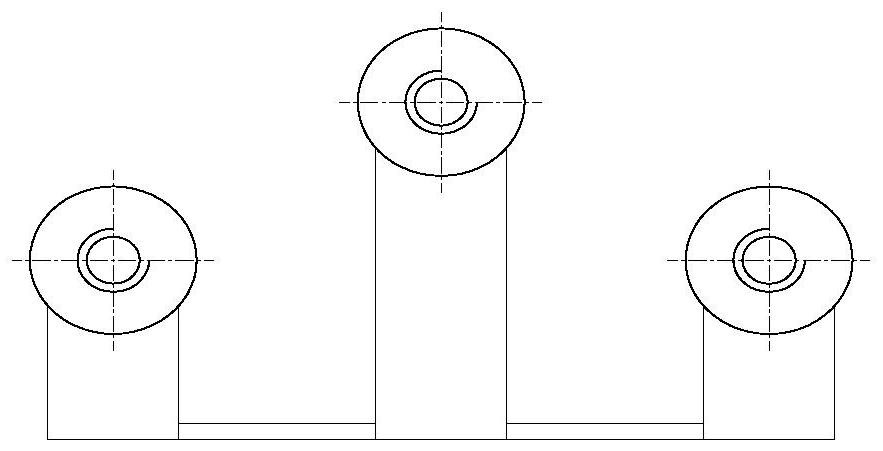 A current transformer for aviation generator