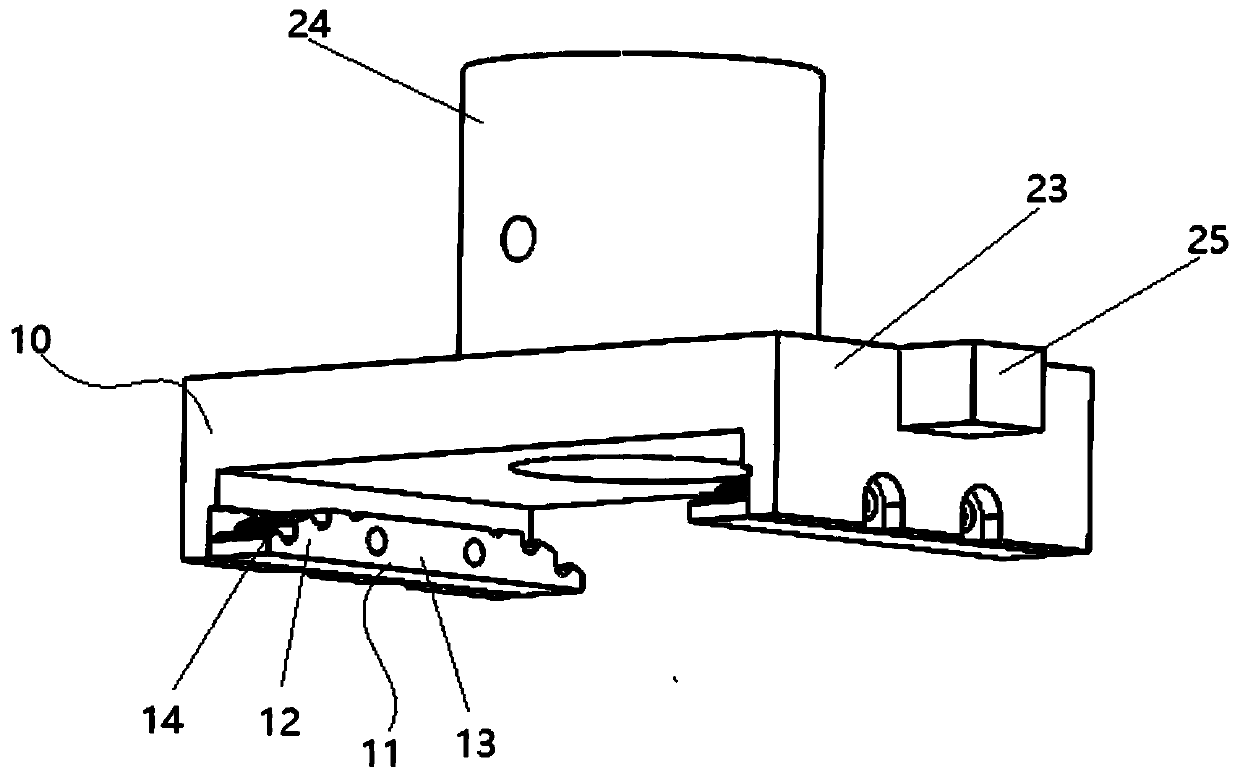 Synchronous belt conveying device