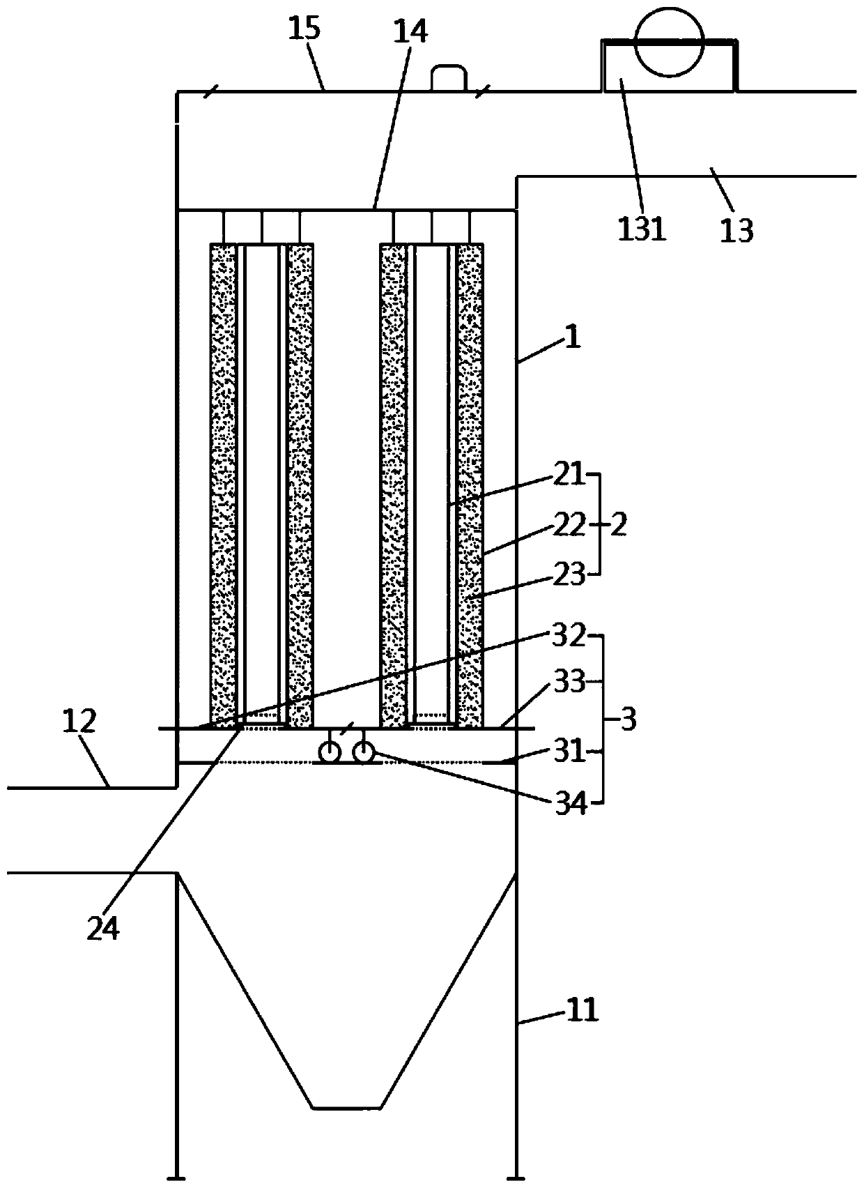 Active carbon adsorption tower