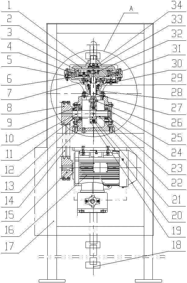 An external diaphragm type strong self-priming device