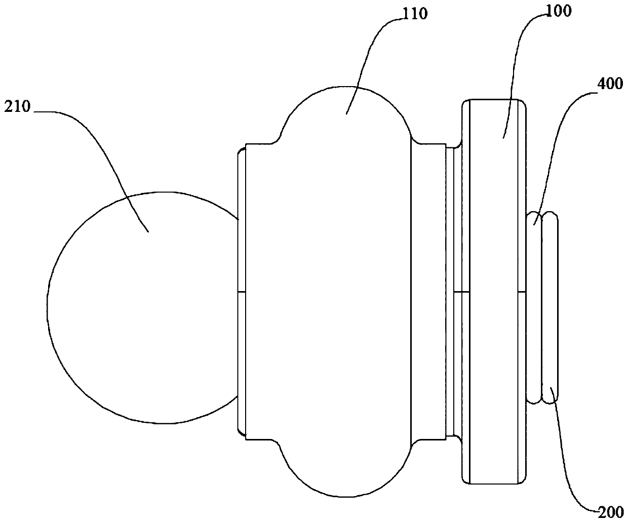 Colostomy occlusion device capable of being opened according to demands