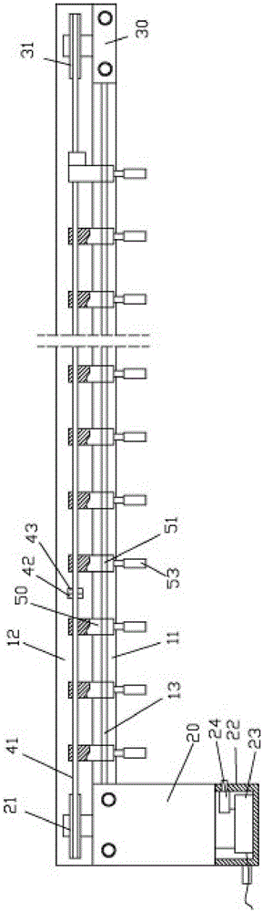 Intelligent curtain automatic sliding rail device