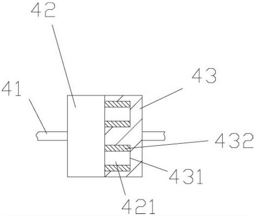 Intelligent curtain automatic sliding rail device