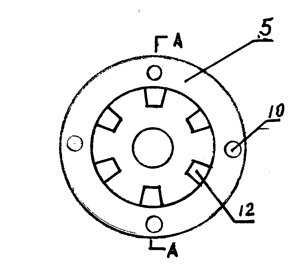 Single-rod multi-head transecting spiral submersible pump